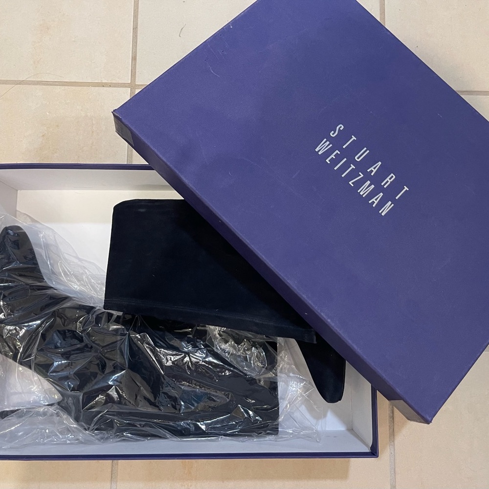 Stuart Weitzman Stretch Suede Boots